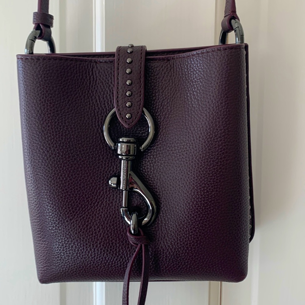 EUC Rebacca Minkoff Megan Mini Feed Crossbody Bag